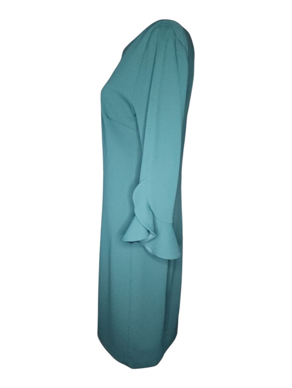 Karl Lagerfeld Tulip Bell Sleeve Crepe Dress, Womens 8 - Picture 3 of 6